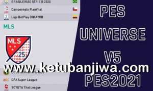 eFootball PES 2021 PES Universe Option File v5.0 All In On For PC + PS4 + PS5 Ketuban Jiwa