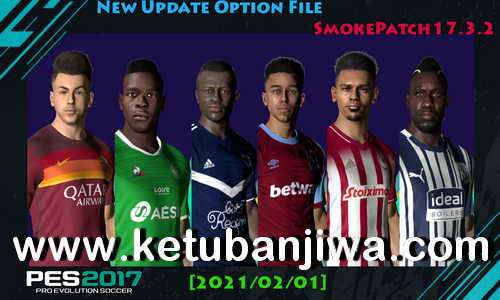 PES 2017 Option File All Winter Transfer 01 February 2021 For Smoke Patch 17.3.2 by EsLaM Ketuban Jiwa