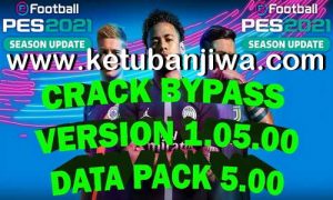 PES 2021 Crack Bypass 1.05.00 Online For DLC 5.0 Ketuban Jiwa