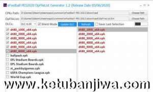 PES 2021 DpFileList Generator 1.0 For DLC 6.0 by MjTs-140914 Ketuban Jiwa