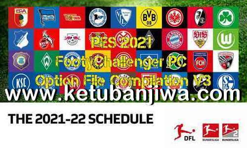 PES 2021 FootyChallenger Option File v3 AIO Season 2022 For PC Ketuban Jiwa