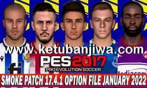 PES 2017 Option File Winter Transfer 05 January 2022 For Smoke Patch Ketuban Jiwa