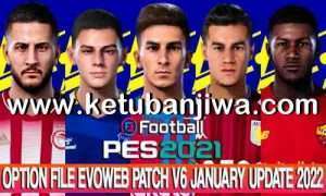 PES 2021 Option File Winter Transfer January For EvoWeb Patch v6 Ketuban Jiwa