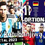 PES 2021 Option File World Cup Qatar 2022 For PS4 + PS5 + PC