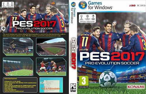 Pro Evolution Soccer 2017 PES 2017 Cover Ketuban Jiwa