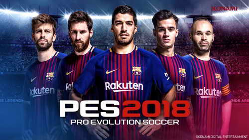 Pro Evolution Soccer 2018 PES 2018 Cover Ketuban JIwa