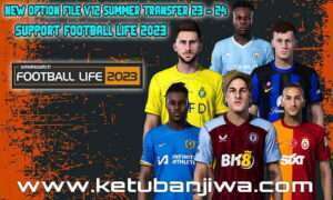 PES 2021 Smoke Patch Football Life Option File v12 AIO Summer Transfer Update Season 2024 Ketuban Jiwa