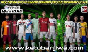 PES 2021 Unofficial Option File v9 AIO For Smoke Patch 21.4.5 Season 2024 Ketuban Jiwa