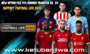 PES 2021 Smoke Patch Football Life Option File v14 AIO Summer Transfer Update Season 2024 Ketuban Jiwa