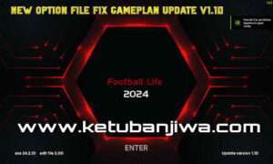 PES 2021 Option File Fix GamePlan For Smoke Patch Football Life 2024 v1.10 Ketuban Jiwa