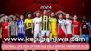PES 2021 Smoke Patch Football Life 2024 Option File v2 Winter Transfer Season 2024-2025 Ketuban Jiwa