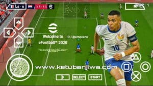eFootball 2025 PPSSPP – PSP ISO PS5 Camera Ketuban JIwa