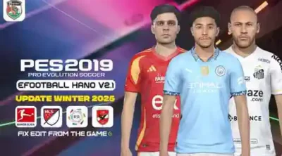 PES 2019 eFootball HANO Patch v2.1 Update Season 2025 For PC Ketuban Jiwa