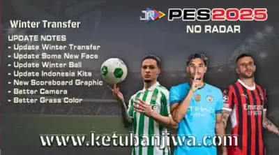 eFootball 2025 Full Winter Transfer Season 2025 English Version ISO For PS2 Ketuban Jiwa
