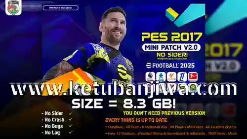 PES 2017 eFootball25 Patch v2.0 AIO Season 2025 For PC Ketuban Jiwa