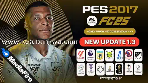 PES 2017 YosfX Patch FC 2025 Edition v1.3 Update Season 2026 For PC Ketuban Jiwa