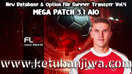 PES 2021 Option File + Database Update v4 For MegaPatch v3.1 - FL25 For PC Ketuban Jiwa