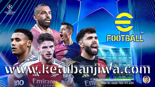 Download eFootball 2026 Mobile Patch v5.0.1 AIO UEFA Champions League - UCL For Android & iOS Ketuban Jiwa