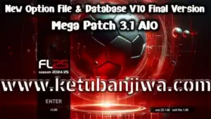 PES 2021 Option File + Database Update v10 AIO Final Version For MegaPatch v3.1 - FL25 For PC Ketuban Jiwa