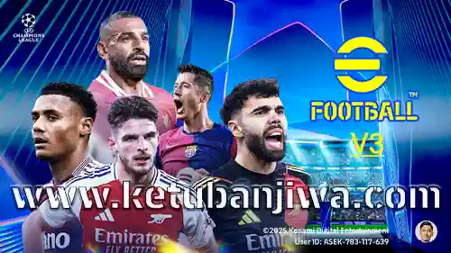 Download eFootball 2026 Mobile Patch v5.1.1 AIO UEFA Champions League - UCL For Android & iOS Ketuban Jiwa