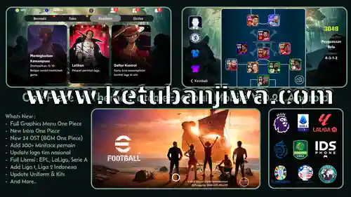 eFootball 2026 Mobile Patch v10.2.1 One Piece Theme Edition For Android Ketuban Jiwa