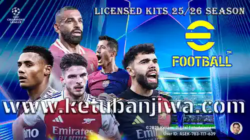 Download eFootball 2026 Mobile Patch v5.2.2 AIO UEFA Champions League - UCL V5 AIO For Android & iOS Ketuban Jiwa