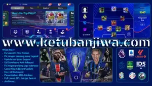 efootball 2026 mobile patch v10.3.0 uefa champions leagues ucl themes edition by idsphone for android ketuban jiwa