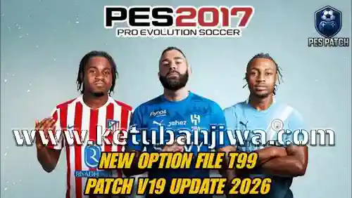 pes 2017 option file full winter transfer season 2026 for t99 patch v19 ketuban jiwa