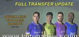 pes 2017 rz patch 26 update v1 full winter transfer season 2026 for pc ketuban jiwa