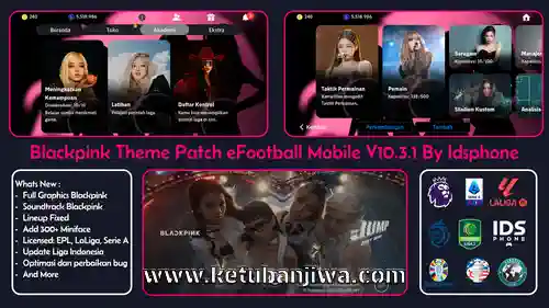 efootball 2026 mobile patch v10.3.1 blackpink theme edition for android ketuban jiwa