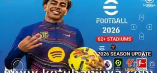 efootball pes 2026 ppsspp android march update + 62 stadiums ps5 camera 4k graphic iso english version ketuban jiwa