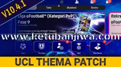 download efootball 2026 mobile patch v10.4.1 uefa champions league ucl themes edition for android ketuban jiwa