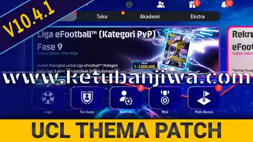 download efootball 2026 mobile patch v10.4.1 uefa champions league ucl themes edition for android ketuban jiwa
