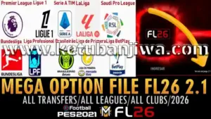 download pes 2021 mega option file v1 for fooball life 26 v2.1 season 2026 ketuban jiwa