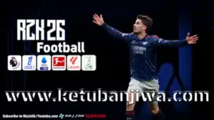 efootball pes 2026 ppsspp android rzkfootball 26 update v1.4 callname, grass + camera no bug ketuban jiwa
