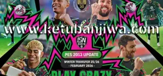 pes 2013 isn patch 26 fix update season 2026 for pc ketuban jiwa
