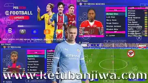 download efootball pes 2026 psp iso ppsspp v6.4 android offline + ps5 camera + 4k graphics ketuban jiwa