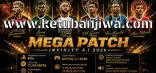 download pes 2021 mega patch infinity 4.1 season 2026 for playstation 4 ps4 cusa18676 ketuban jiwa
