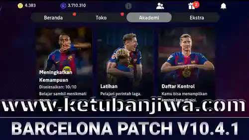 efootball 2026 mobile patch v10.4.1 barcelona theme edition for android ketuban jiwa