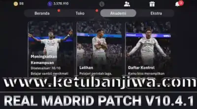 efootball 2026 mobile patch v10.4.1 real madrid theme edition for android ketuban jiwa