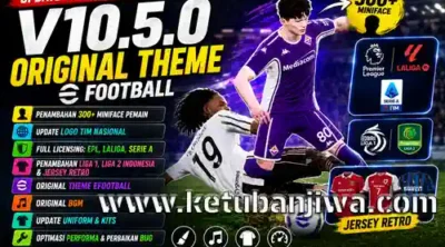 efootball 2026 mobile patch v10.5.0 original theme edition + liga indonesia for android ketuban jiwa
