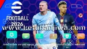 efootball pes 2026 psp iso ppsspp android offline v6.2 ps5 camera 4k graphics ketuban jiwa