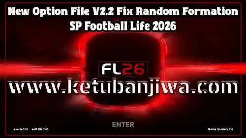 pes 2021 option file fix random formations for sp football life 26 fl26 v2.2 ketuban jiwa