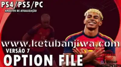 pes 2021 option file v7 aio extend complete free version season 2026 for pc + ps4 + ps5 ketuban jiwa