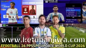 efootball 26 ppsspp spartan android offline update world cup 2026 ketuban jiwa