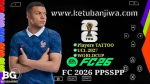 fifa 2026 fc 26 ppsspp psp original android offline 4k camera world cup 2026 edition ketuban jiwa