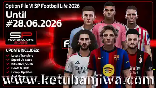 pes 2021 option file v1 for sp football life 2026 fl26 season 2026 2027 ketuban jiwa