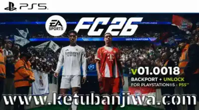 ea sports fc 26 v01.0018 backport + unlock for playstation 5 ps5 ketuban jiwa