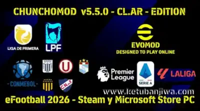 efootball 2026 chunchomod v5.5.0 + ligas latinoamericanas for pc ketuban jiwa