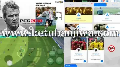 pes 2018 mobile android offline apk obb ketuban jiwa